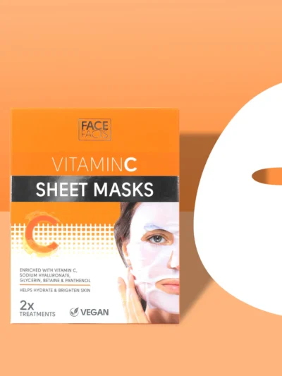FACE FACTS VITAMIN C BRIGHTENING SHEET MASK