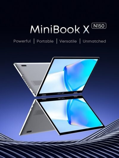 CHUWI MiniBook X N150 Laptop 10.51 Inch 16GB /12GB RAM 512GB SSD 2-in-1 Yoga Mode Intel Windows 11 Notebook 360° Flipable WiFi 6