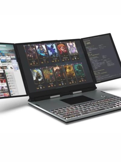 RAM 16G ROM 128G-1TB 16inch+10.5" +10.5" Three Screen Syncretism i5-1235U ultra Slim Aluminum Mechanical Backlit Keyboard LAPTOP
