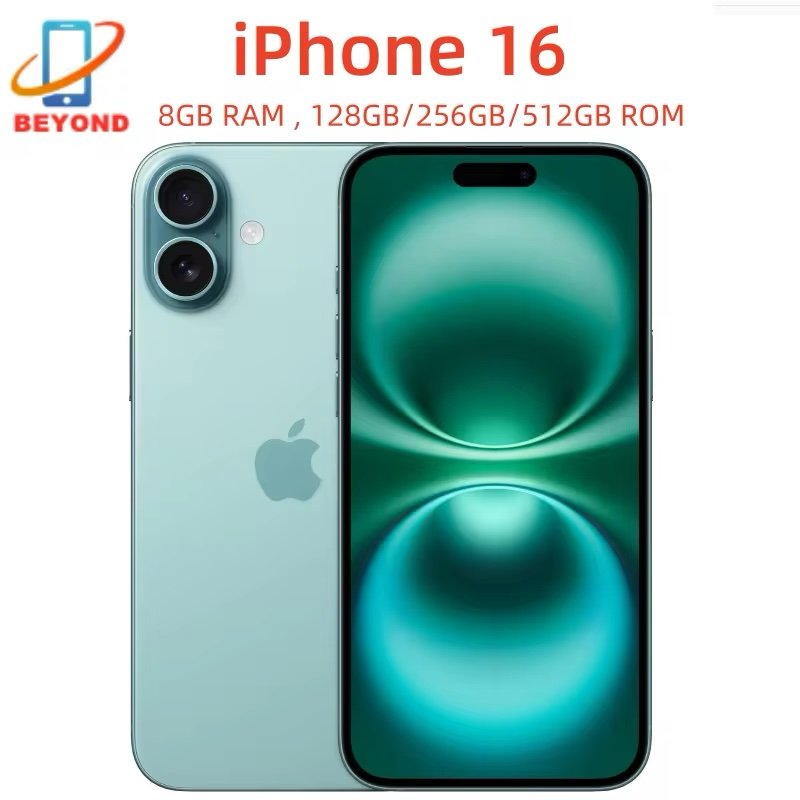 iPhone 16 Genuine 6.1" eSIM/Physical SIM Genuine XDR OLED Face ID NFC A18 ROM 128/256/512GB RAM 8GB 5G AI Cell Phone 98% New - Image 2