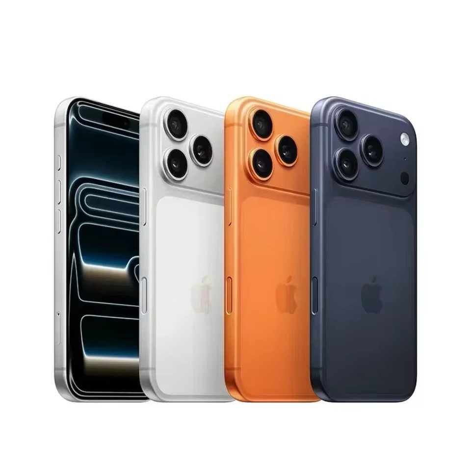 Apple iPhone 17 Pro Max Original Fully Unlocked ESIM 120Hz 6.9' Super Retina XDR OLED A19 Pro Chip Triple 48MP Brand New Sealed