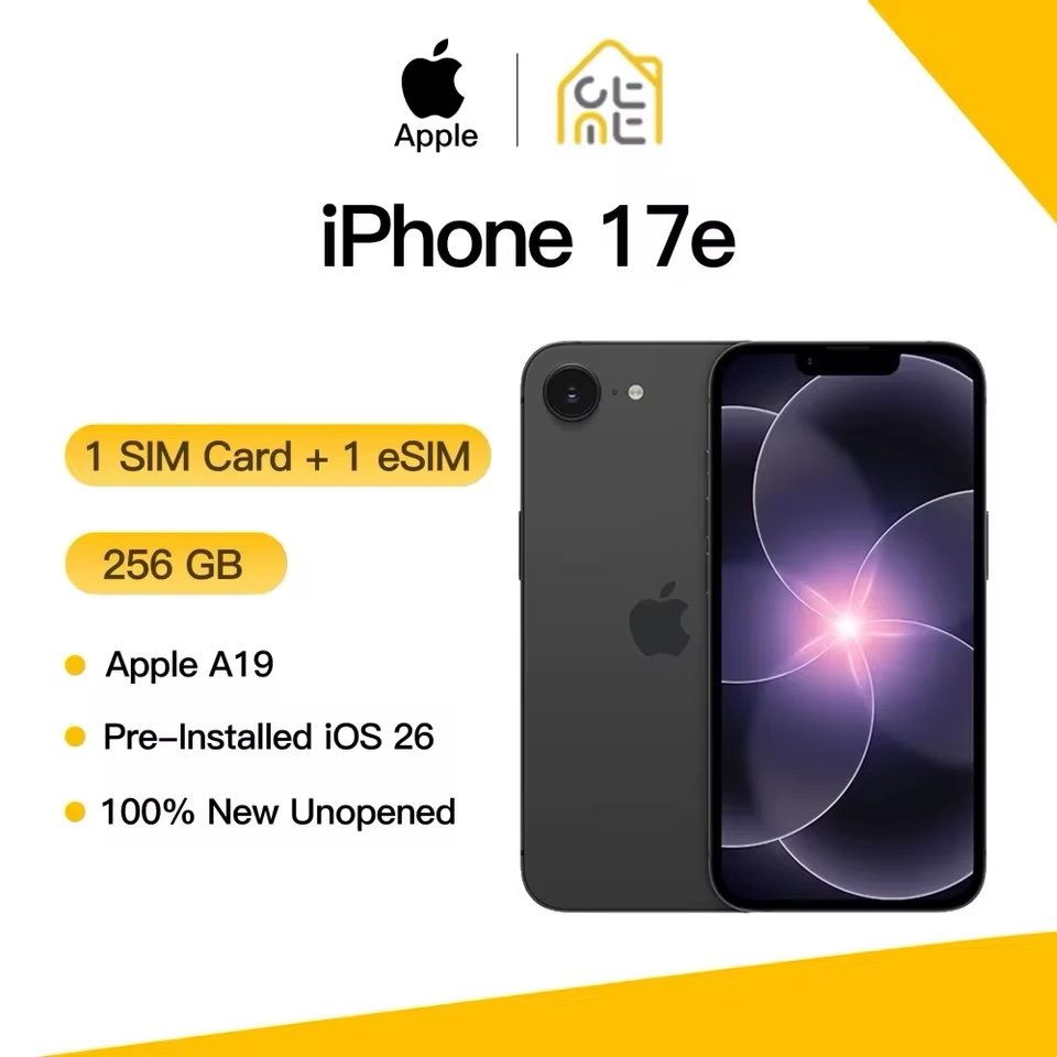 Apple iPhone 17e 256GB Original Global Unlocked 5G Smartphone A19 Chip 6.1" Super Retina XDR OLED 48MP Fusion Camera IP68 iOS 26 - Image 3