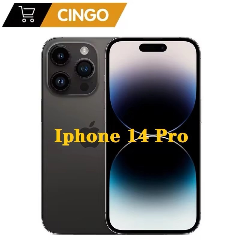 Original iPhone 14 Pro 128GB 256GB 512GB ROM 6GB RAM Unlocked Dual eSIM 1SIM+ 1eSIM 6.1" OLED Face ID NFC A15 Apple Smartphone - Image 4