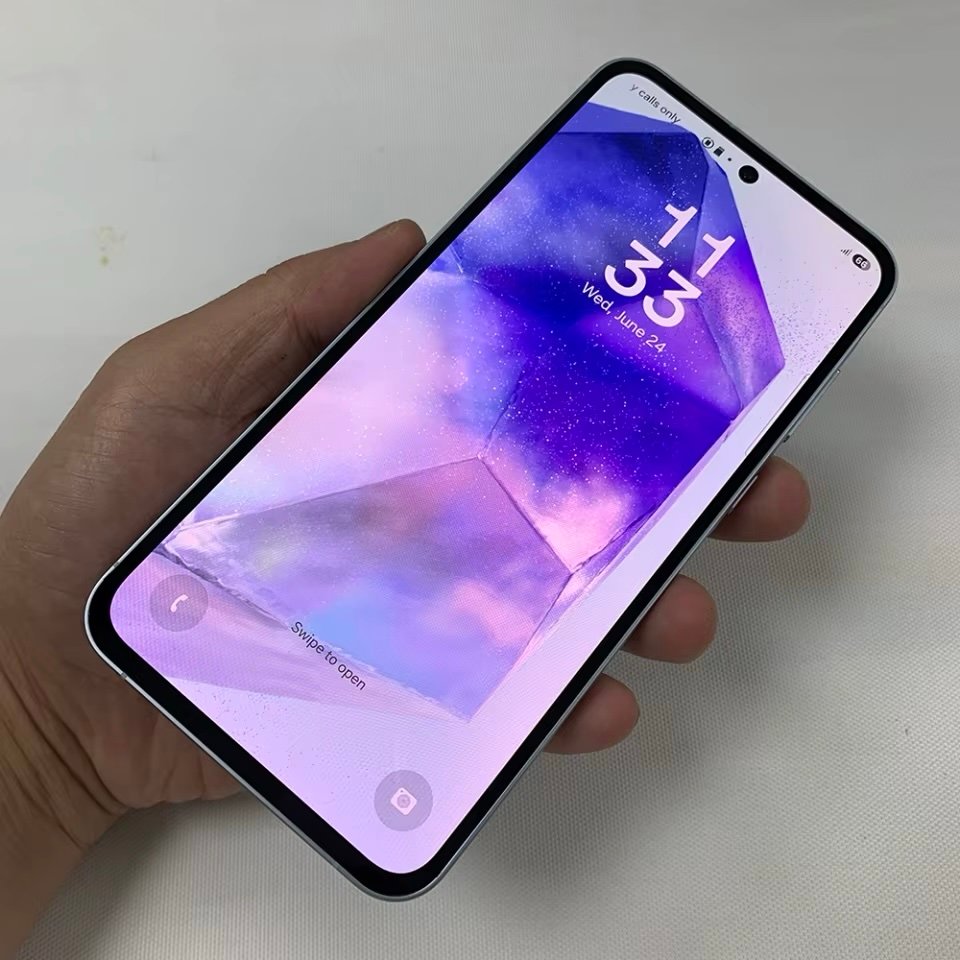 Original Samsung Galaxy A55 A556E/DS 5G SmartPhone Dual SIM NFC 8GB+128GB/256GB 120Hz 6.6'' 50MP Exynos 1480 Android CellPhone - Image 4
