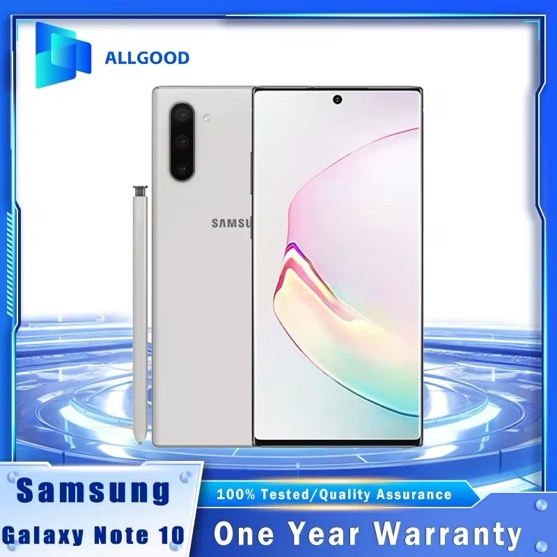 Original Samsung Galaxy Note 10 N970U1 6.3" Dynamic AMOLED 8GB RAM 256GB ROM Snapdragon 855 Triple 12MP Camera S-Pen Phone - Image 5