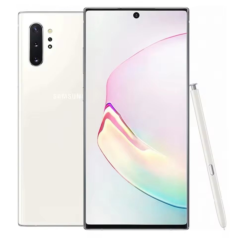 Original Samsung Galaxy Note 10 N970U1 6.3" Dynamic AMOLED 8GB RAM 256GB ROM Snapdragon 855 Triple 12MP Camera S-Pen Phone