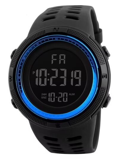 Men Digital Sports Watch Waterproof Casual Luminous Stopwatch Alarm Simple Army Watch for Running Climbing Fishing