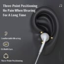 TypeC Wired Headphone Suitab For iPhone15 16 Earbuds Xiaomi 17 15 14 13 12 3.5MM AUX Redmi K40 Huawei Samsung Laptop With Mic